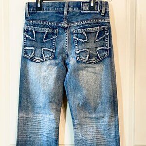 Helix Youth size 14 slim boot cut Jean